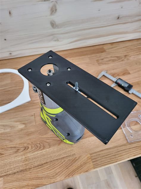 Circle Jig For Ryobi Router One By Sebastianrask Download Free Stl