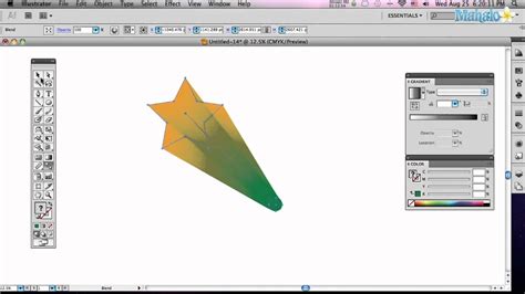 How To Use The Blend Tool In Adobe Illustrator Youtube