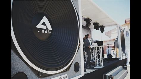 Alex Audio The Largest Speaker In The World Record Registration Youtube