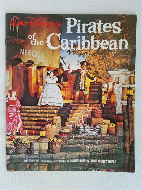 Vintage Walt Disneys Pirates Of The Caribbean Etsy Vintage Disney