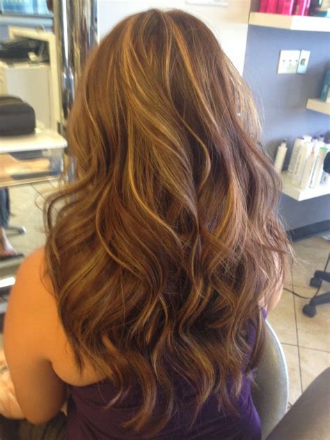 This blonde has been added about midway so it creates a blended balayage look. 5 Burgundy Hair Color Highlights for 2017