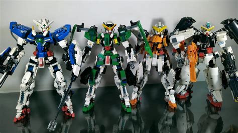 Moc Lego Gundam Of Celestial Being Mobile Suit Gundam 00 Youtube