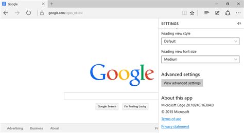 This option is usually set to search box (recommended) by default, but if you change it to address bar, then instead of searching through the search box, it will automatically move into the address bar, and if you've set the search engine to google, then it will actually search in google instead of bing. How to change the default search engine in Microsoft Edge ...