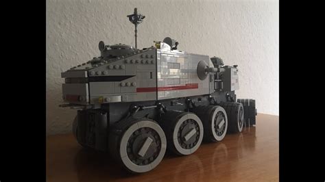 Lego Star Wars Havw A6 Juggernaut Clone Turbo Tank Moc Youtube