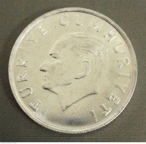 10 Lira 1988 Republic 1981 1990 Turkey Coin 29941