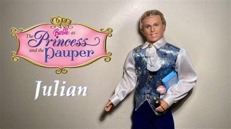 Barbie Princess And The Pauper Wedding Prince Julian Doll Jointed Ken