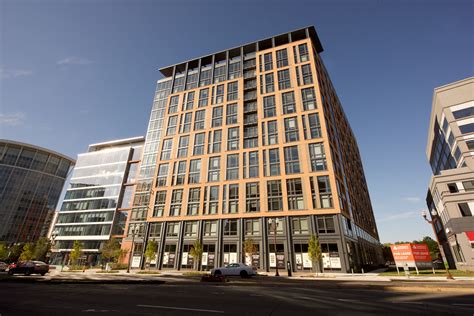 Leed Gold Mixed Use Residential Building Features A Variety Of Modern