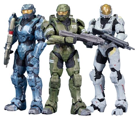 Mcfarlane Halo Legends The Package 3 Pack Released Halo Toy News