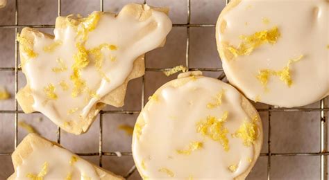 Easy Lemon Shortbread Cookies Recipe Karinokada