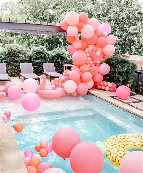 Bachelorette Party Pool Party Decorations Pool Birthday Party Pool