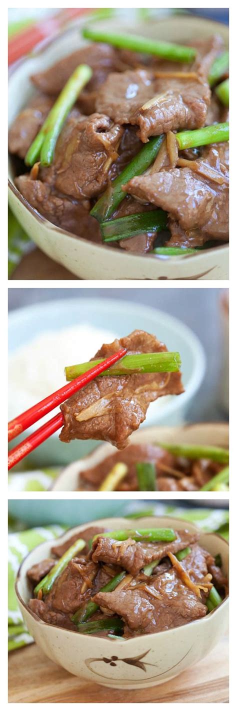 Tender Juicy And Super Delicious Ginger And Scallion Beef Recipe
