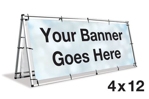 A Frame Banner Stand Hardware Church Banners Outreach Marketing
