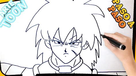 Como Dibujar A Broly Paso A Paso How To Draw Dragon Ball Broly Step