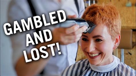 Played A Game Got Her Head Shaved How To Cut Hair Asmr Youtube