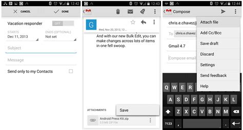 New Gmail 47 Update Brings Zip File Downloading File Attachments And