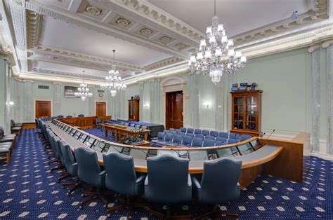 Before And After Hearing Room Renovation For The Senate Committee On