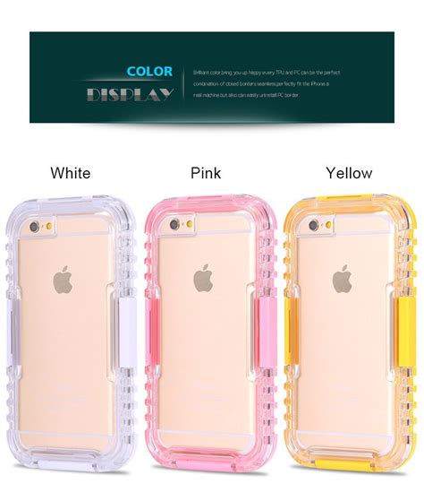 Waterproof Heavy Duty Hybrid Swimming And Diving Case For Apple Iphone 6