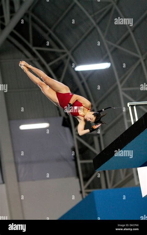 Oct 26 2011 Guadalajara Mexico Meaghan Benfeito Of Canada Dives