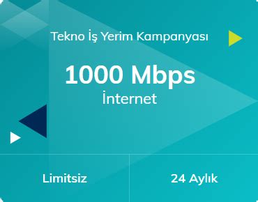 Tekno İş Yerim Kampanyası 1000 Mbps Türk Telekom