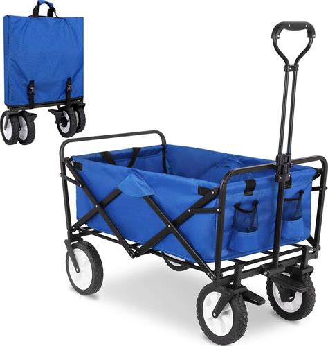 Fixkit Collapsible Folding Outdoor Utility Wagon Heavy