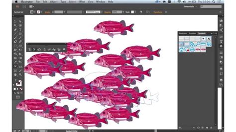 Using The Symbolism Tools In Adobe Illustrator From Creativebloq Learn