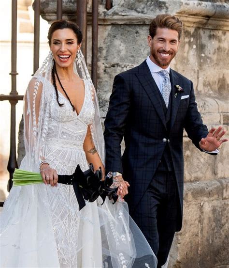 A Football Royalty Wedding Sergio Ramos Weds Pilar Rubios Sergio