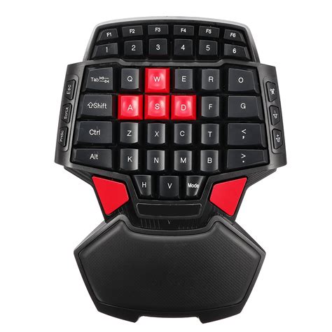 Meigar One Handed Gaming Keyboardportable Mini Gaming Keypad With