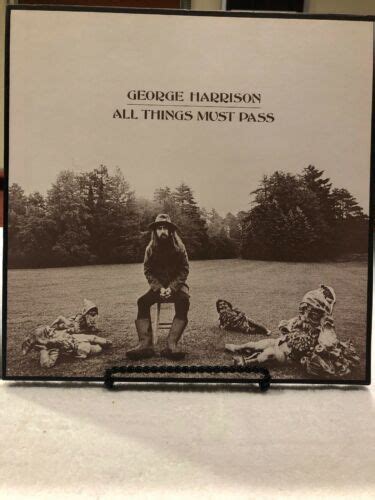 George Harrison The Beatles Lp Vinyl Record All Things Must Pass Box Setsold In Westhampton