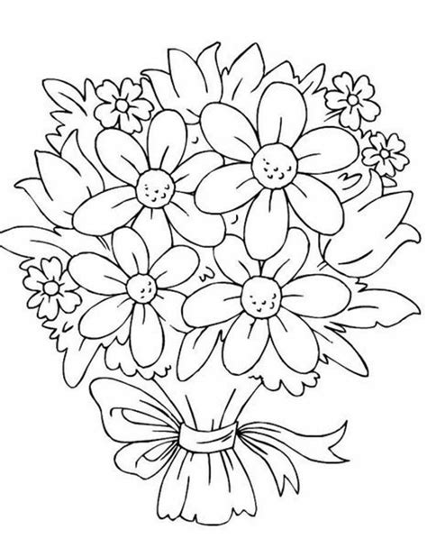Desenhos De Flores 30 Imagens Para Imprimir E Colorir