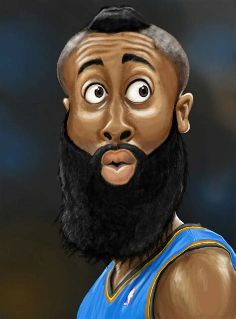 J Harden Black Cartoon Characters Cartoon Faces Funny Faces Cartoon