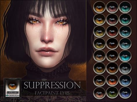 Suppression Eyes By Remussirion At Tsr Sims 4 Updates