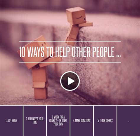 10 Ways To Help Other People Lifestyle