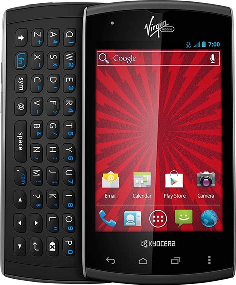 Best Buy Virgin Mobile Kyocera Rise No Contract Cell Phone Black Rise