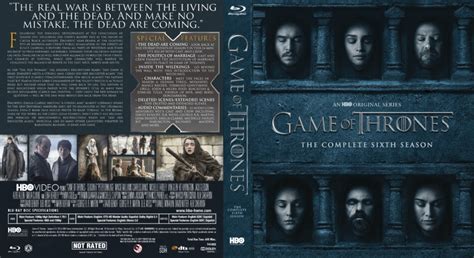 Game Of Thrones Season 6 Blu Ray Cover 2016 R1