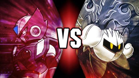 Zero Vs Meta Knight Megaman Vs Kirby By Viz221 On Deviantart