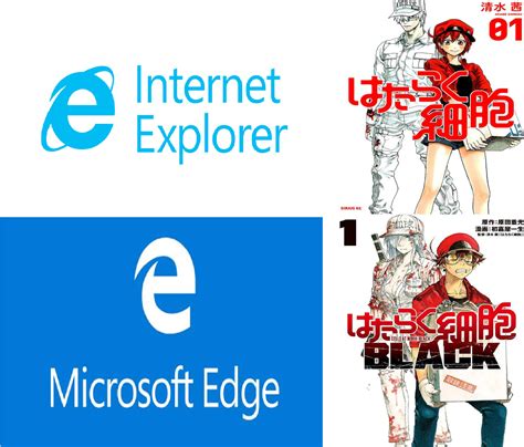 Hataraku Edge Internet Explorer Vs Microsoft Edge Know Your Meme