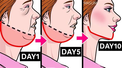 8min Reduce Double Chin And Get A Slim Beautiful Neck With This Exercise Youtube