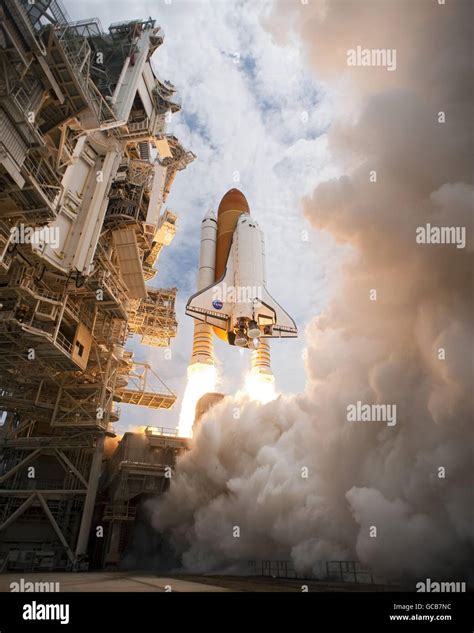 Space Shuttle Atlantis Sts 135 Lifts Off On The Final Space Shuttle