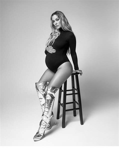 Pregnant Peta Murgatroyd Shines In Black And White Maternity Shoot