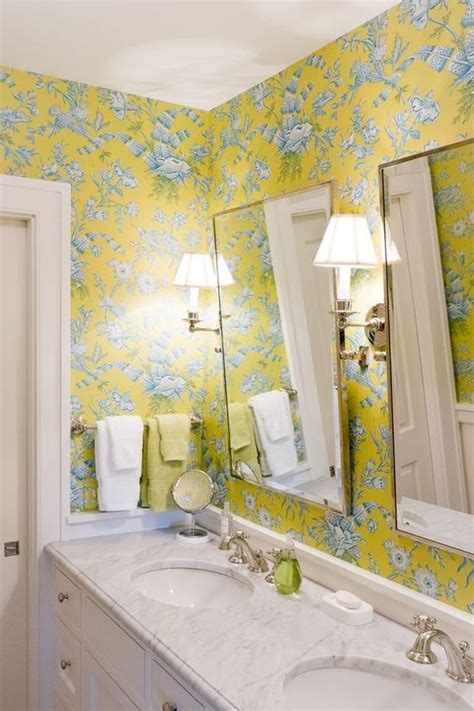 12 Cheerful Yellow Bathroom Decor Ideas - Yellow Bathroom Accessories