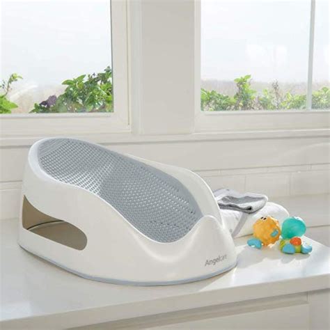 Angelcare Baby Bath Support Grey Ideal For Babies Less Than 6