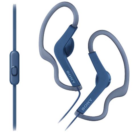 Sony Sports In Ear Earphone Headphones With Mic 135mm Mdr As210ap