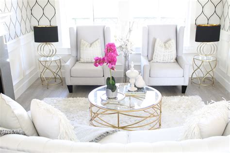 Glamorous Living Formal Living Room Reveal Interior Love Affair