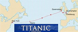 La rotta del TITANIC