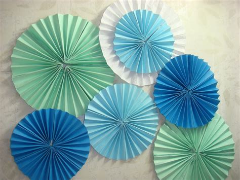 A Good Stuff Paper Fan Flower Decor