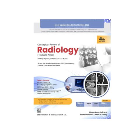 Conceptual Review Of Radiology By Arun Kulkarni Prithvi Medical Book
