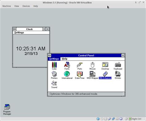 Fortysomething Geek Windows 31 Under Virtualbox