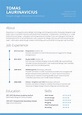 FREE 7+ Resume Template Designs in PSD | MS Word