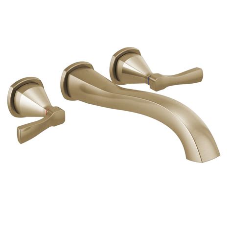 Studies have shown that remodeling a bathroom is the second most stressful project a homeowner can undertake, right behind the kitchen. Delta Stryke 2-Handle Wall Mount Roman Tub Faucet Trim Kit ...