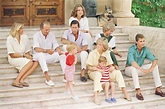 King Juan Carlos Hosts Diana, Charles And the Young Princes Harry and ...